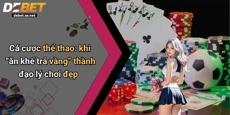 Cá cược thể thao: khi “ăn khế trả vàng” thành đạo lý chơi đẹp